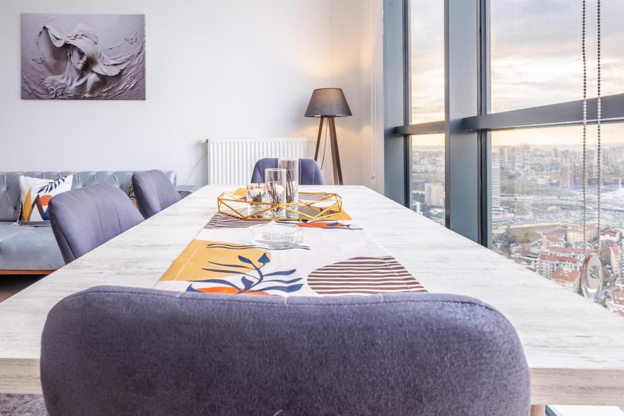Charming Flat With City View In Atasehir Κωνσταντινούπολη Εξωτερικό φωτογραφία
