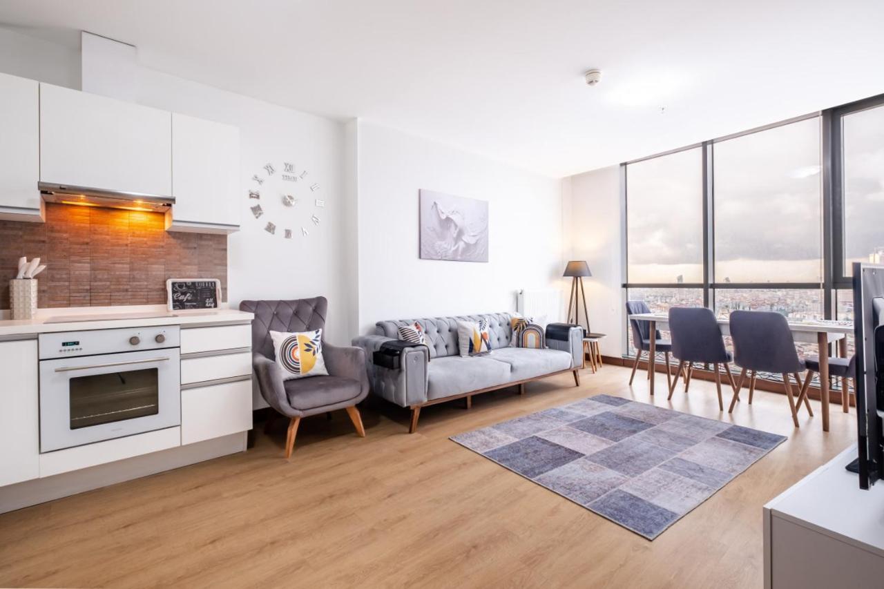 Charming Flat With City View In Atasehir Κωνσταντινούπολη Εξωτερικό φωτογραφία